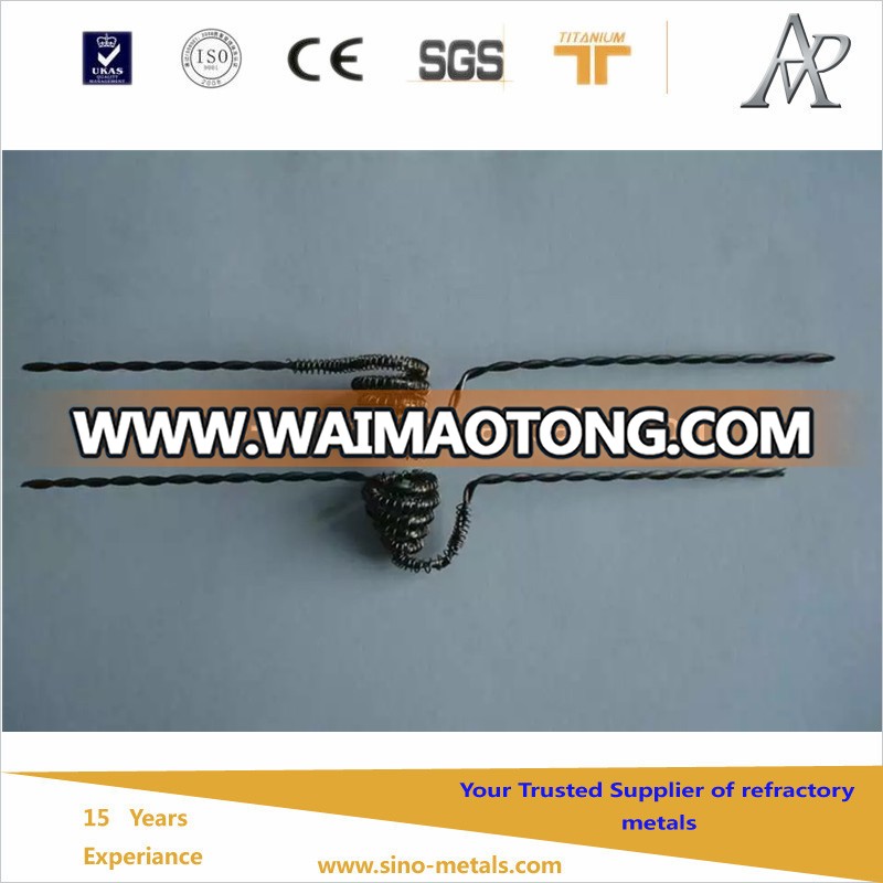 tungsten twisted wire